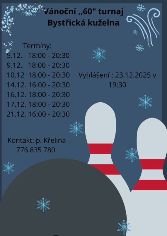 Vánoční 60 turnaj 